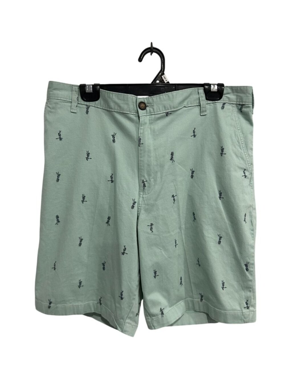 George Medium Mens Mint Green Chino Shorts Summer Beach Tropical Aesthetic